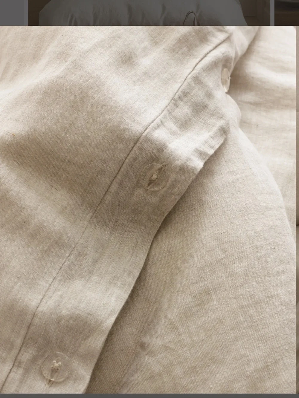 European Linen Chambray Duvet Cover King/Cal King